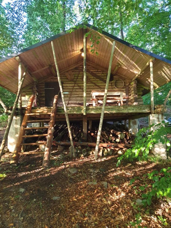 Luxury tent Timmerkoja Pa Oesterlen Smedstorp (Skane)